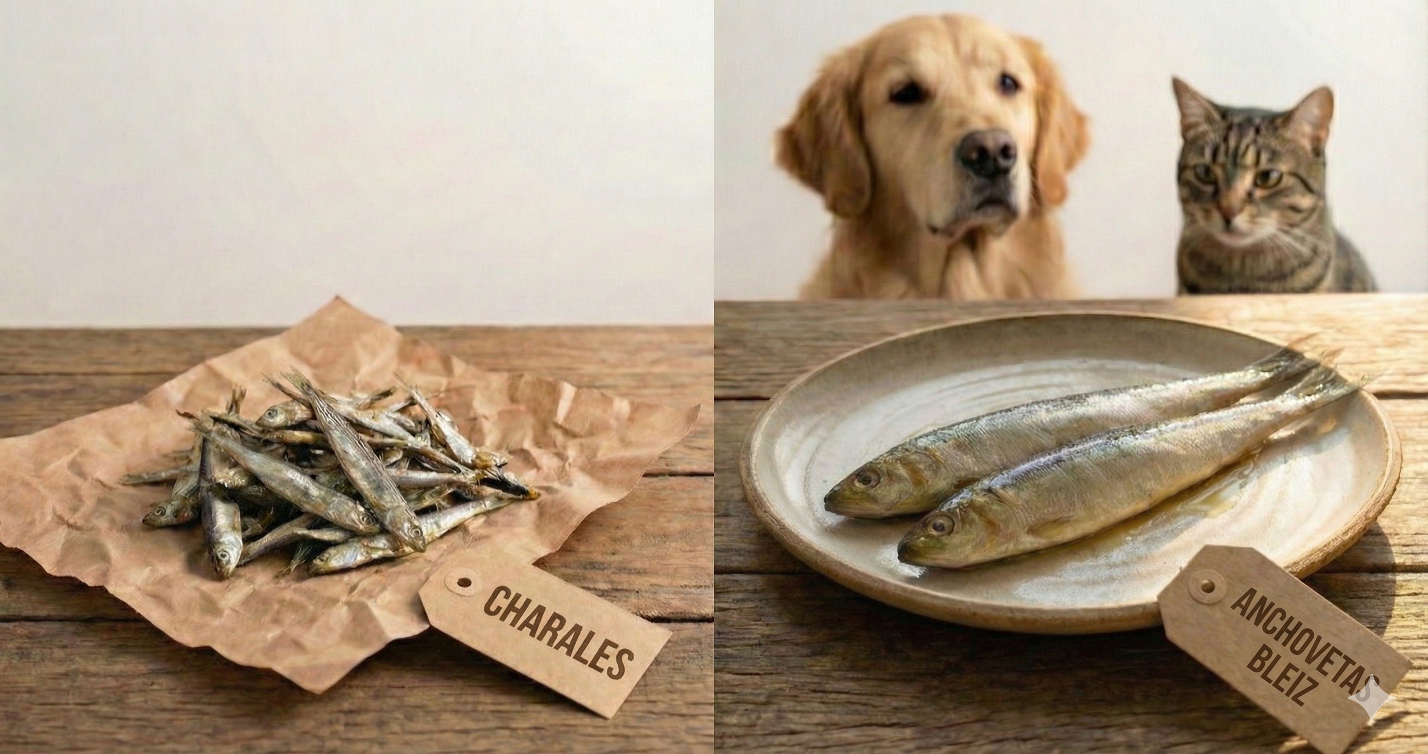Charales vs. Anchovetas: La verdad científica sobre los premios de pescado para tu mascota.