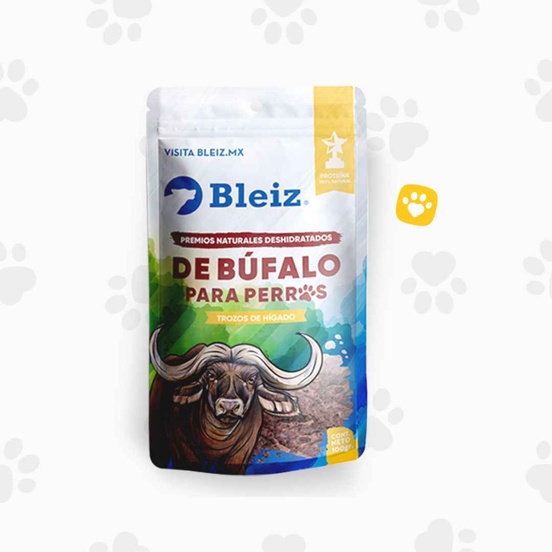 Paquete Manada Bleiz: Premios Naturales de Búfalo y Anchovetas para Perros | Sin Conservadores