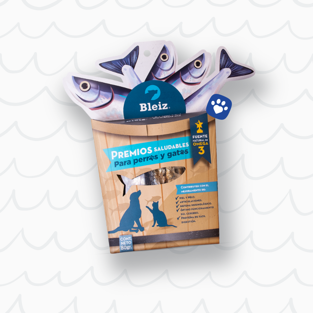 Paquete Manada Bleiz: Premios Naturales de Búfalo y Anchovetas para Perros | Sin Conservadores