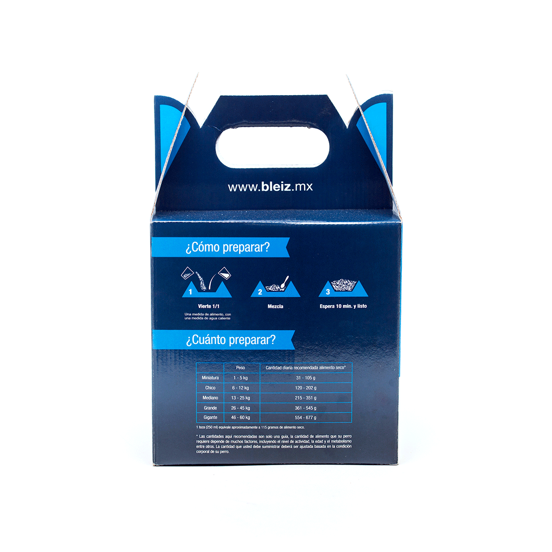 Bleiz Alimento Natural Deshidratado para Perro 5 KG (Rinde 15 KG) | Sin Conservadores, Químicos ni Granos